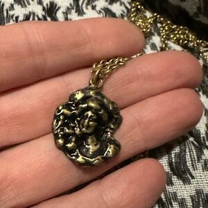 Upcycled vintage art deco nouveau woman pendant BUNDLE! 3 for $15 or 4 for $20